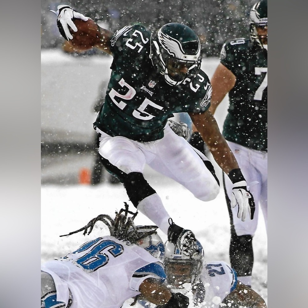 LeSean McCoy Philadelphia Eagles Reebok On Field Football Jersey - Picture 12 of 12